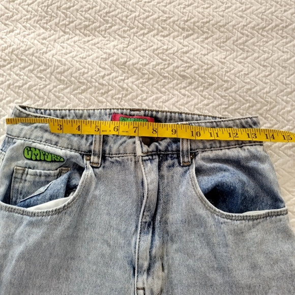 Empyre Tori 90s Mid Rise Carpenter Skate Jeans Sz 3/26 - Picture 11 of 13